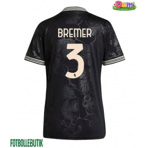 Juventus Gleison Bremer #3 Tredje Tröja Kvinnor 2025-26 Kortärmad